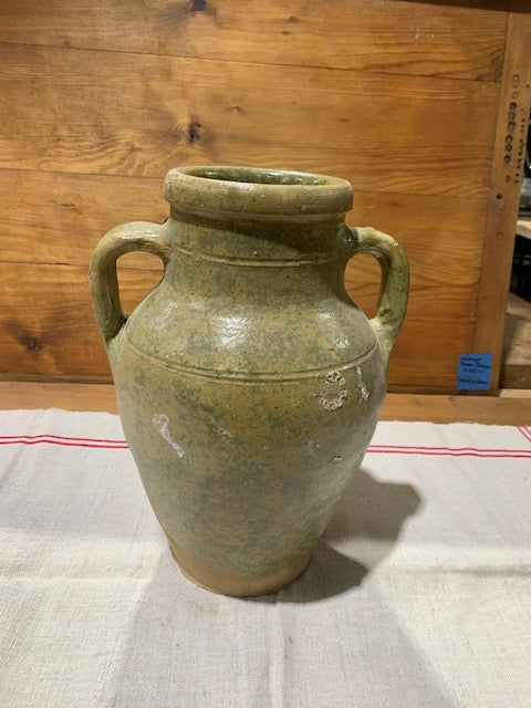 Vintage Glazed Ceramic  Pot #5244
