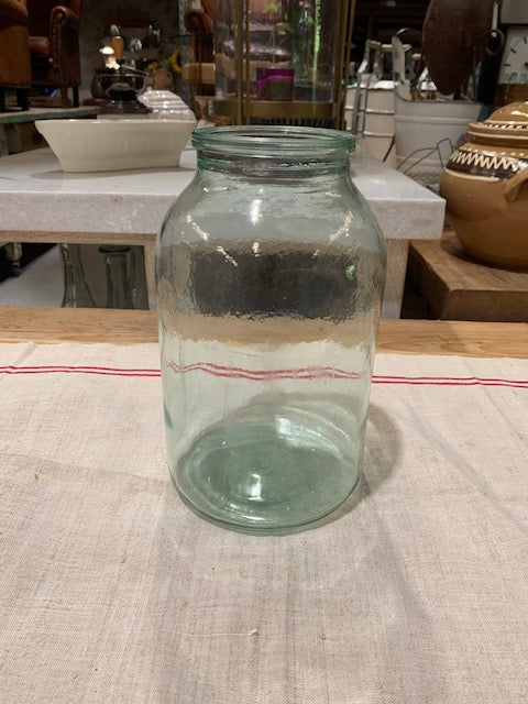 Vintage Glass Pickling Jar #5273