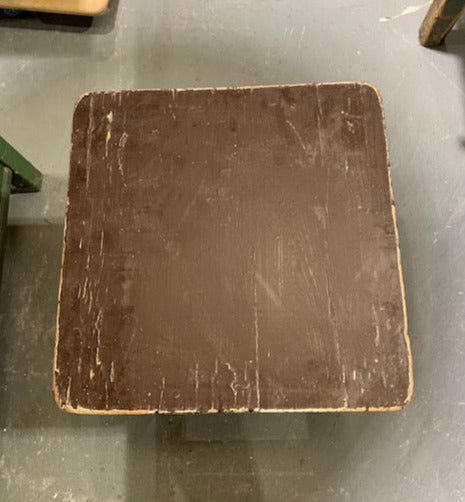 Vintage  European  Wooden Stool  #5285
