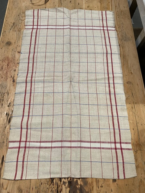 Vintage European Linen Tea Towel  #5321