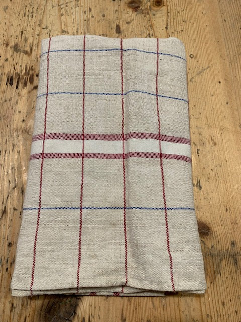 Vintage European Linen Tea Towel  #5321