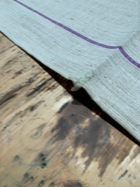 Vintage European Linen Tea Towel  #5322