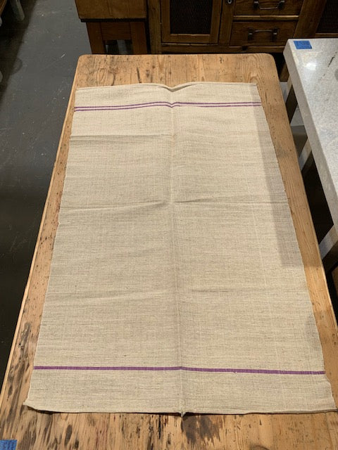 Vintage European Linen Tea Towel  #5322