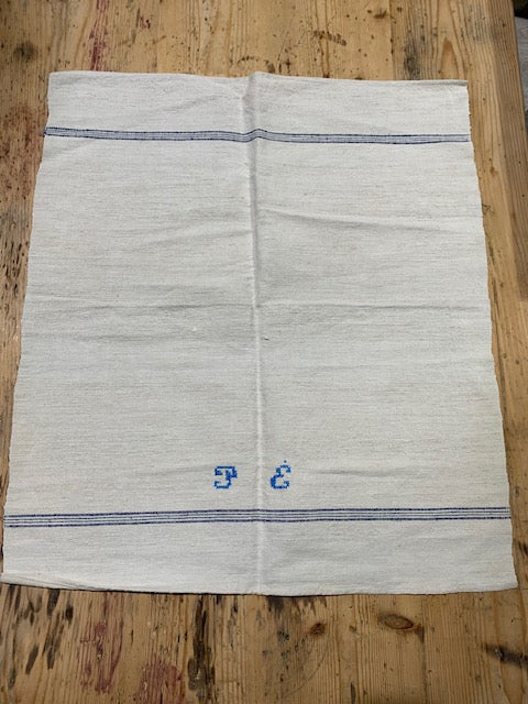 Vintage European Linen Tea Towel  #5329
