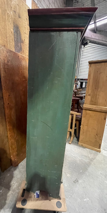 Hungarian Wooden Painted Wardrobe / Cabinet  #6794