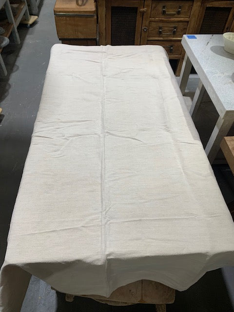1940s  Linen/Hemp Sheet    #5355  (Read Information About This Item)