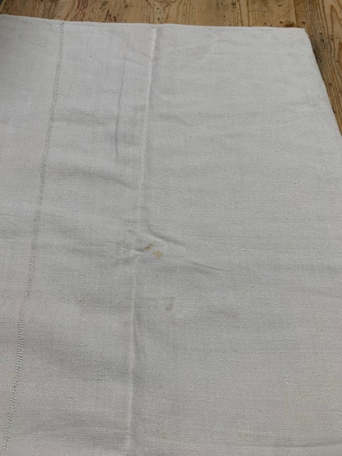 1940s  Linen/Hemp Sheet    #5356  (Read Information About This Item)