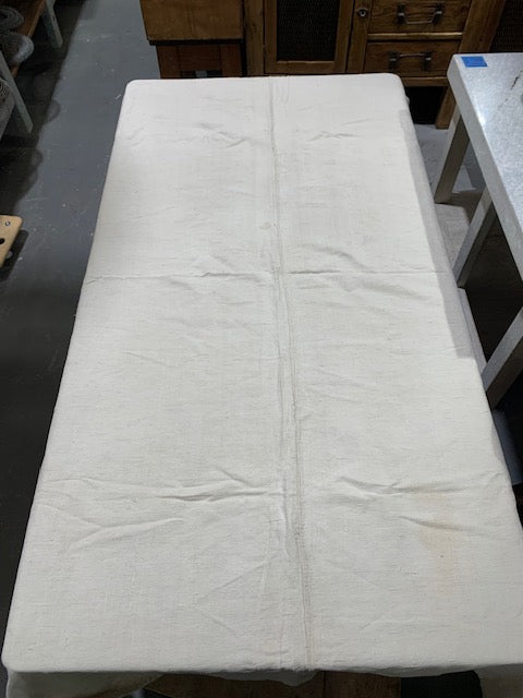 1940s  Linen/Hemp Sheet    #5357  (Read Information About This Item)