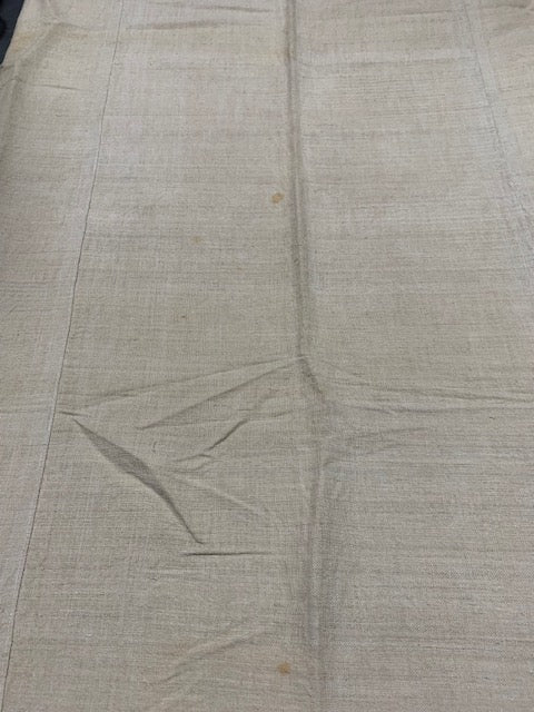 1940s  Linen/Hemp Sheet    #5358  (Read Information About This Item)