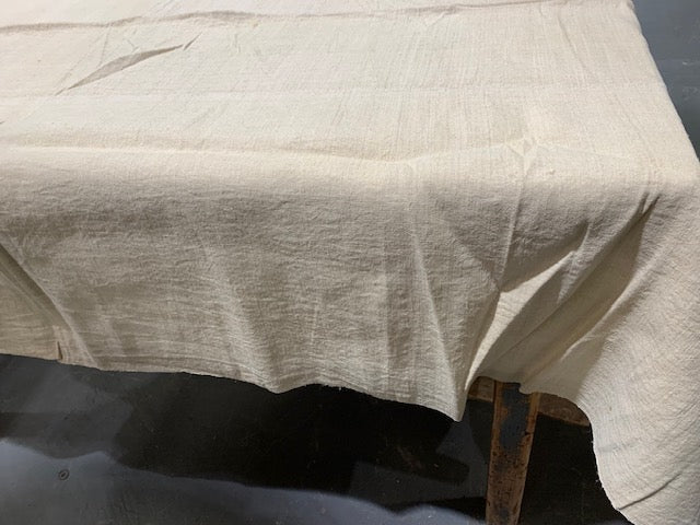 1940s  Linen/Hemp Sheet    #5358  (Read Information About This Item)