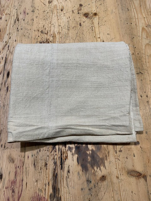 1940s  Linen/Hemp Sheet    #5358  (Read Information About This Item)