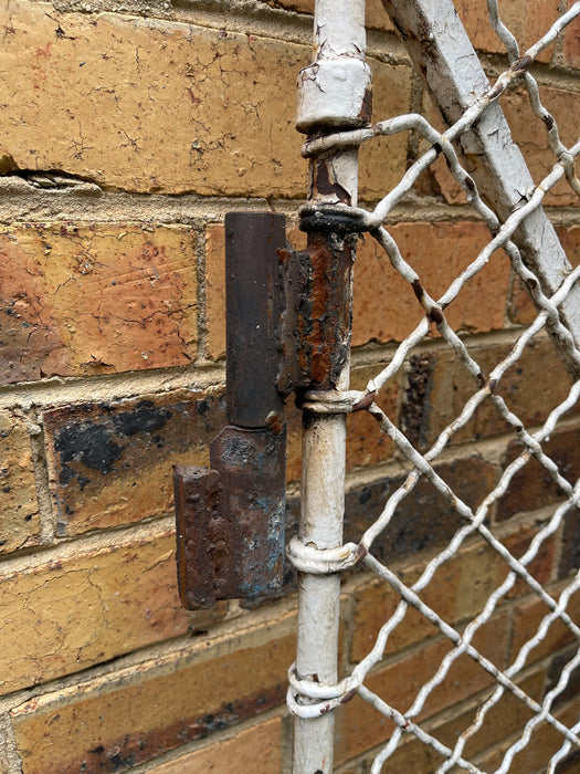 Vintage  Wrought Iron  Gate #6806