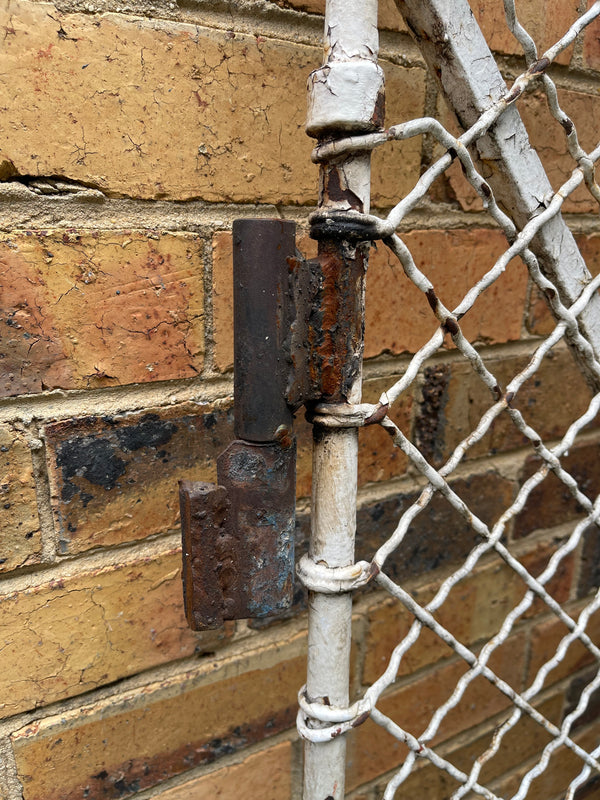 Vintage  Wrought Iron  Gate #6806