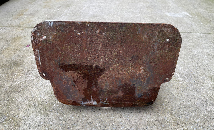 Vintage  European Cast Iron Wall  Sink #6808