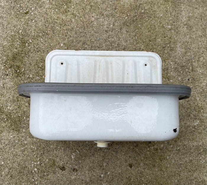 Vintage  European Enamel  Wall  Sink #6810