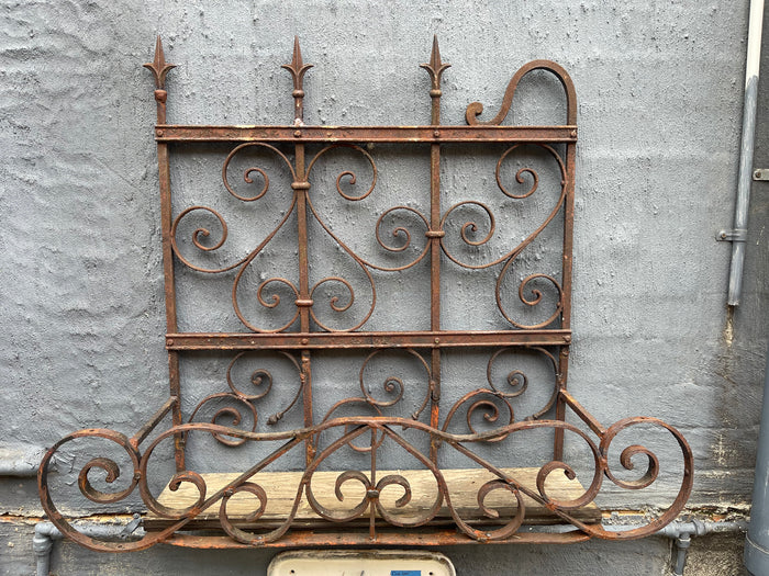 Vintage Wrought Iron Wall / Balcony Planter #6813