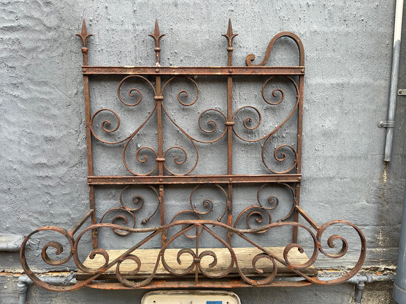 Vintage Wrought Iron Wall / Balcony Planter #6813