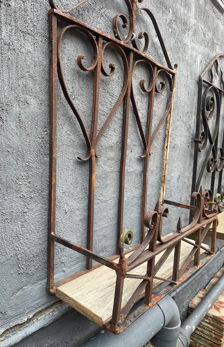 Vintage Wrought Iron Wall / Balcony Planter #6814