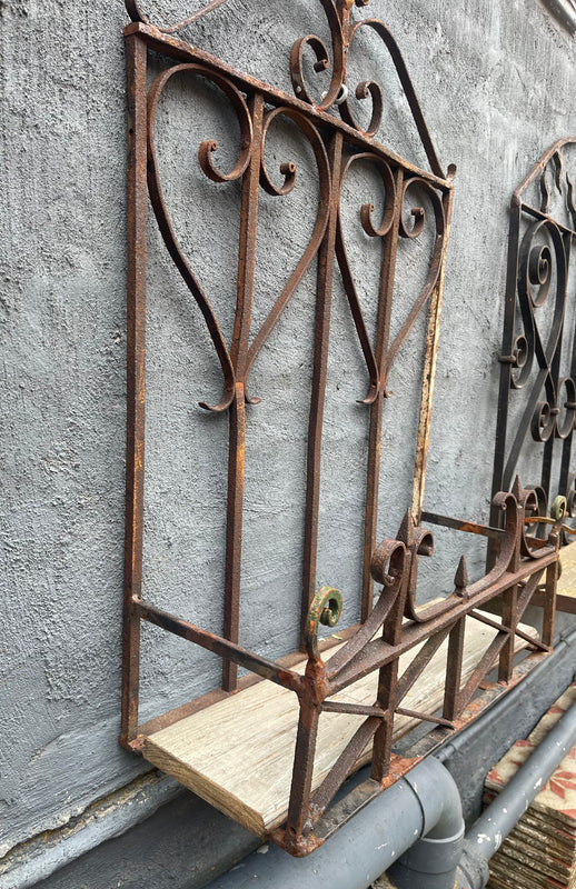 Vintage Wrought Iron Wall / Balcony Planter #6814