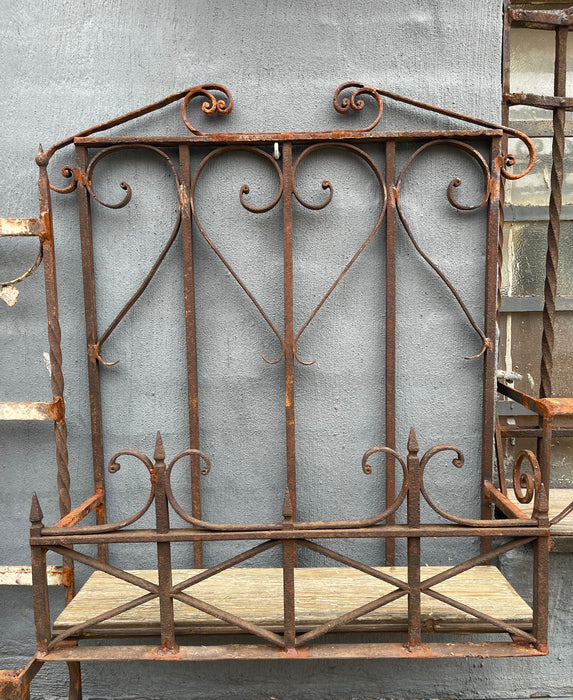 Vintage Wrought Iron Wall / Balcony Planter #6817