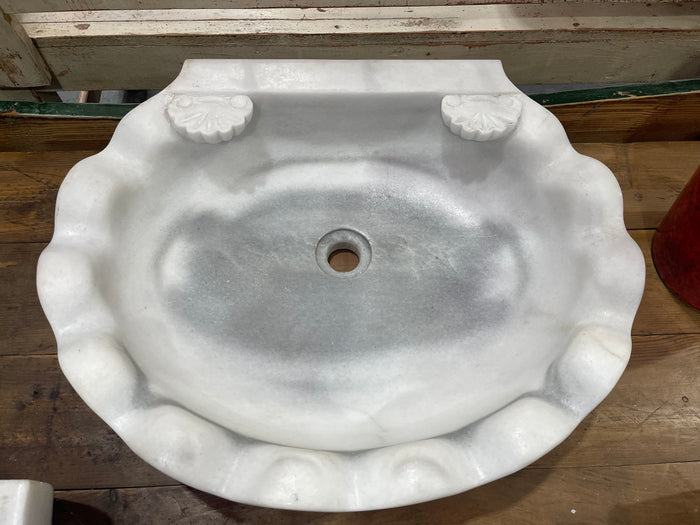 Vintage Turkish Marble Sink  #6825
