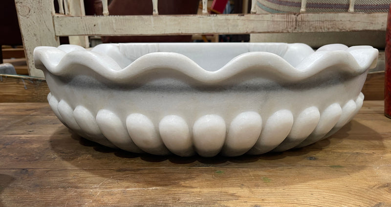 Vintage Turkish Marble Sink  #6825