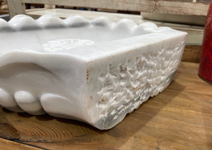 Vintage Turkish Marble Sink  #6825
