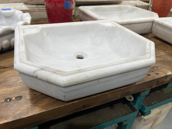 Vintage Turkish Marble Sink  #6826
