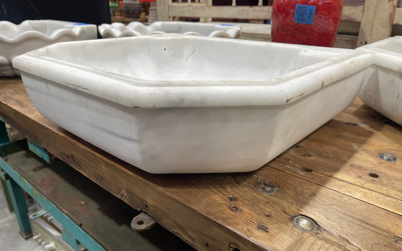 Vintage Turkish Marble Sink  #6826