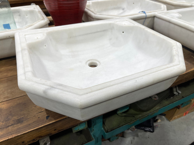 Vintage Turkish Marble Sink  #6827