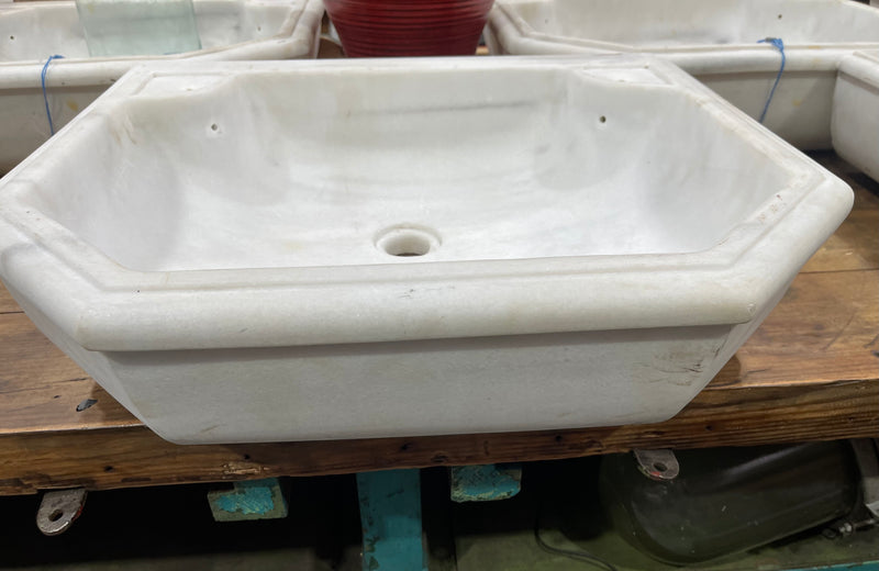 Vintage Turkish Marble Sink  #6827