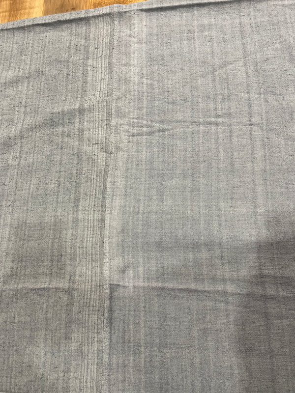 Steele Blue Dyed 1940s  Linen/Hemp Sheet    #6830  (Read Information About This Item)