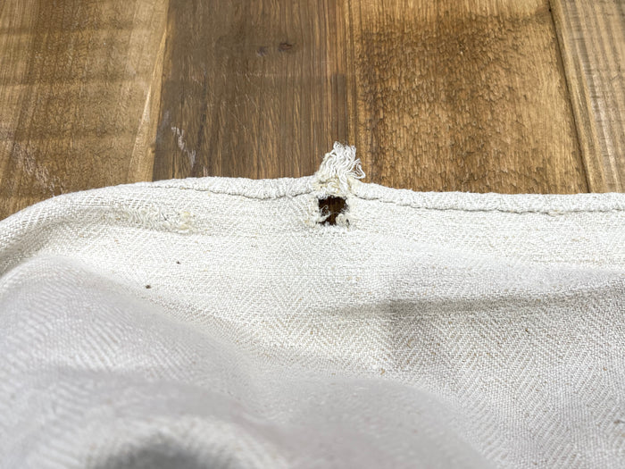 1940s  Linen/Hemp Sheet    #6832  (Read Information About This Item)
