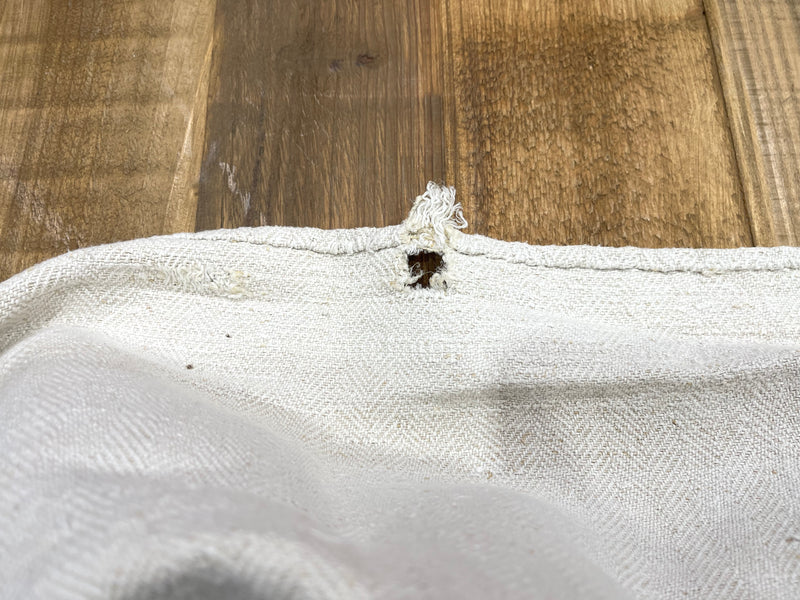 1940s  Linen/Hemp Sheet    #6832  (Read Information About This Item)