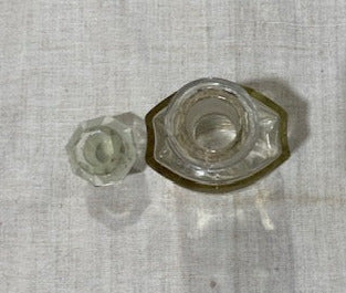 Vintage  Clear Pharmacy  Glass Bottle #5390