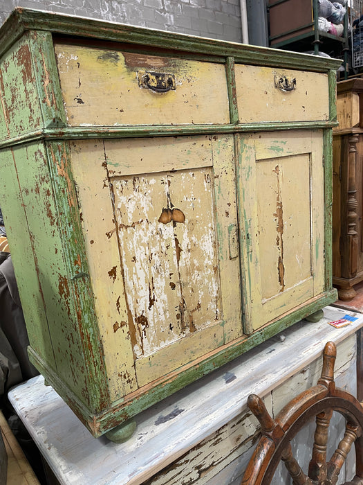 Vintage European Kitchen Cabinet  #6835