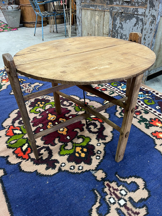 1920s Wooden Foldable Wine Tasting Table -( Table Top ) #6836