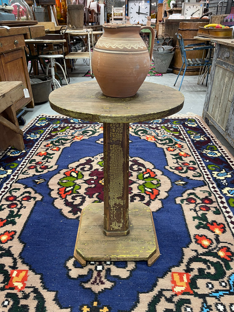 Vintage  Small Wooden Table #6838