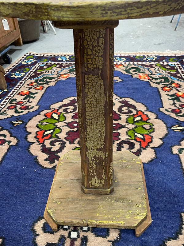 Vintage  Small Wooden Table #6838