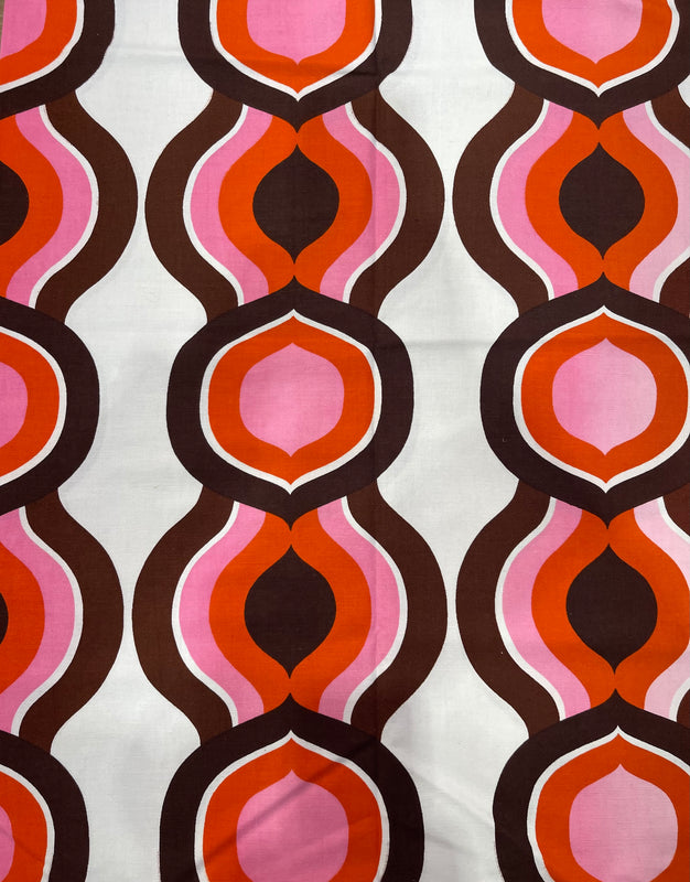 1970s  Curtain/ Fabric  #F688 *Read Info*