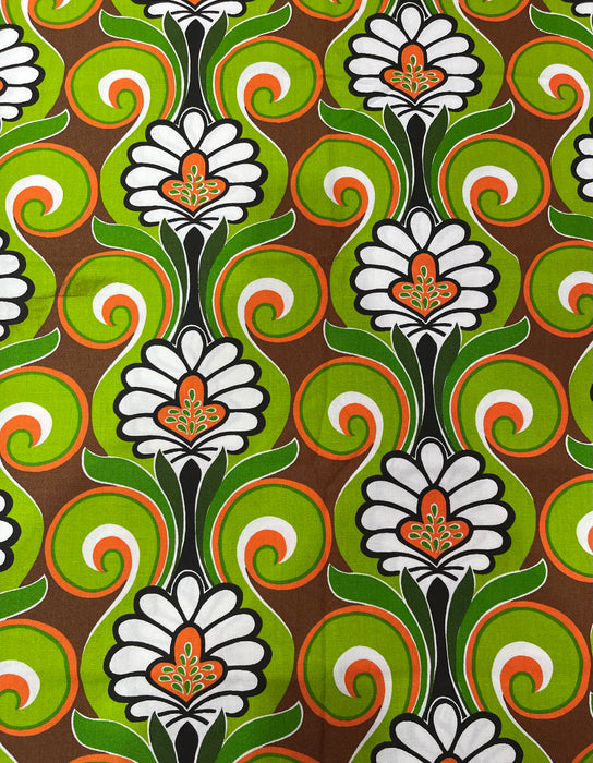 1970s  Curtain/ Fabric  #F690 *Read Info*