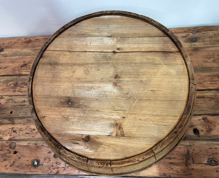 Vintage Round Wooden  Bowl  #6854