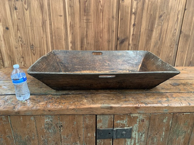 Vintage  French  Wine Yard Wooden  Display Tray  #5465