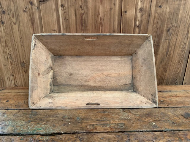 Vintage  French  Wine Yard Wooden  Display Tray  #5467