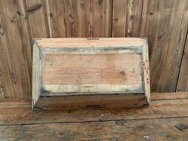 Vintage  French  Wine Yard Wooden  Display Tray  #5467