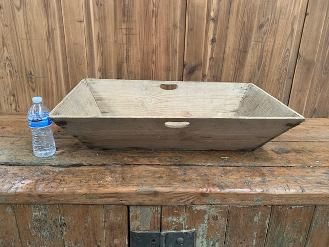 Vintage  French  Wine Yard Wooden  Display Tray  #5469