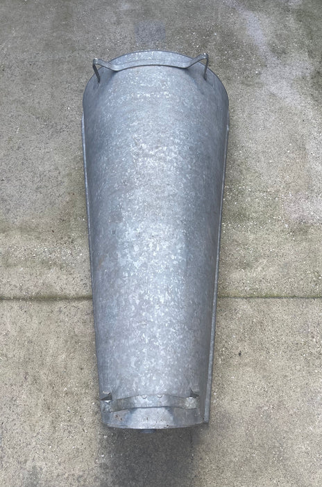 Vintage 1940s  Galvanized Bath Tub #6862