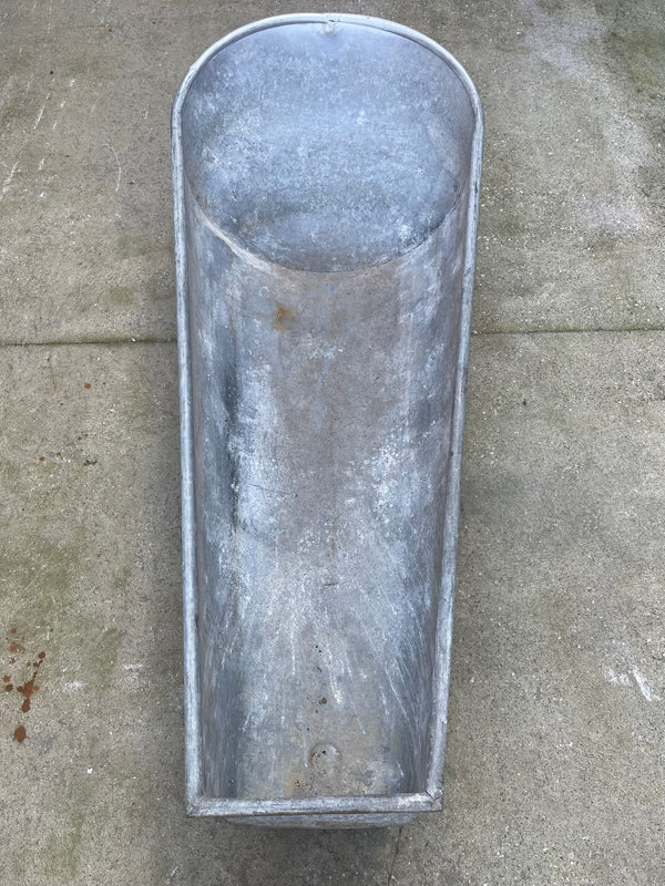 Vintage 1940s  Galvanized Bath Tub #6864
