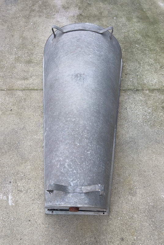 Vintage 1940s  Galvanized Bath Tub #6865