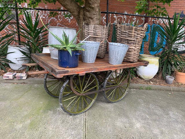 Vintage Street Vendor Market  Cart  #5485